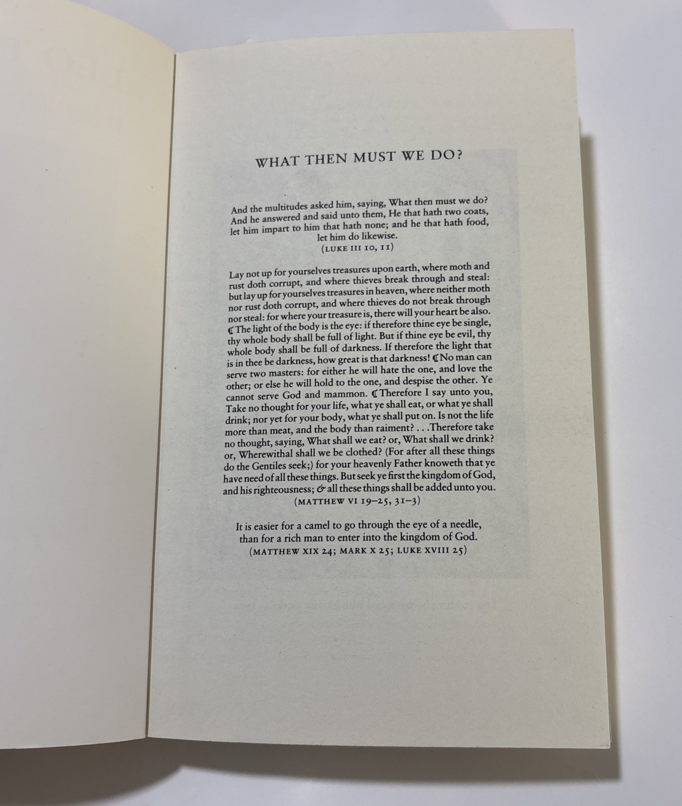 What Then Must We Do? By Leo Tolstoy / Russian Non Fiction Classic