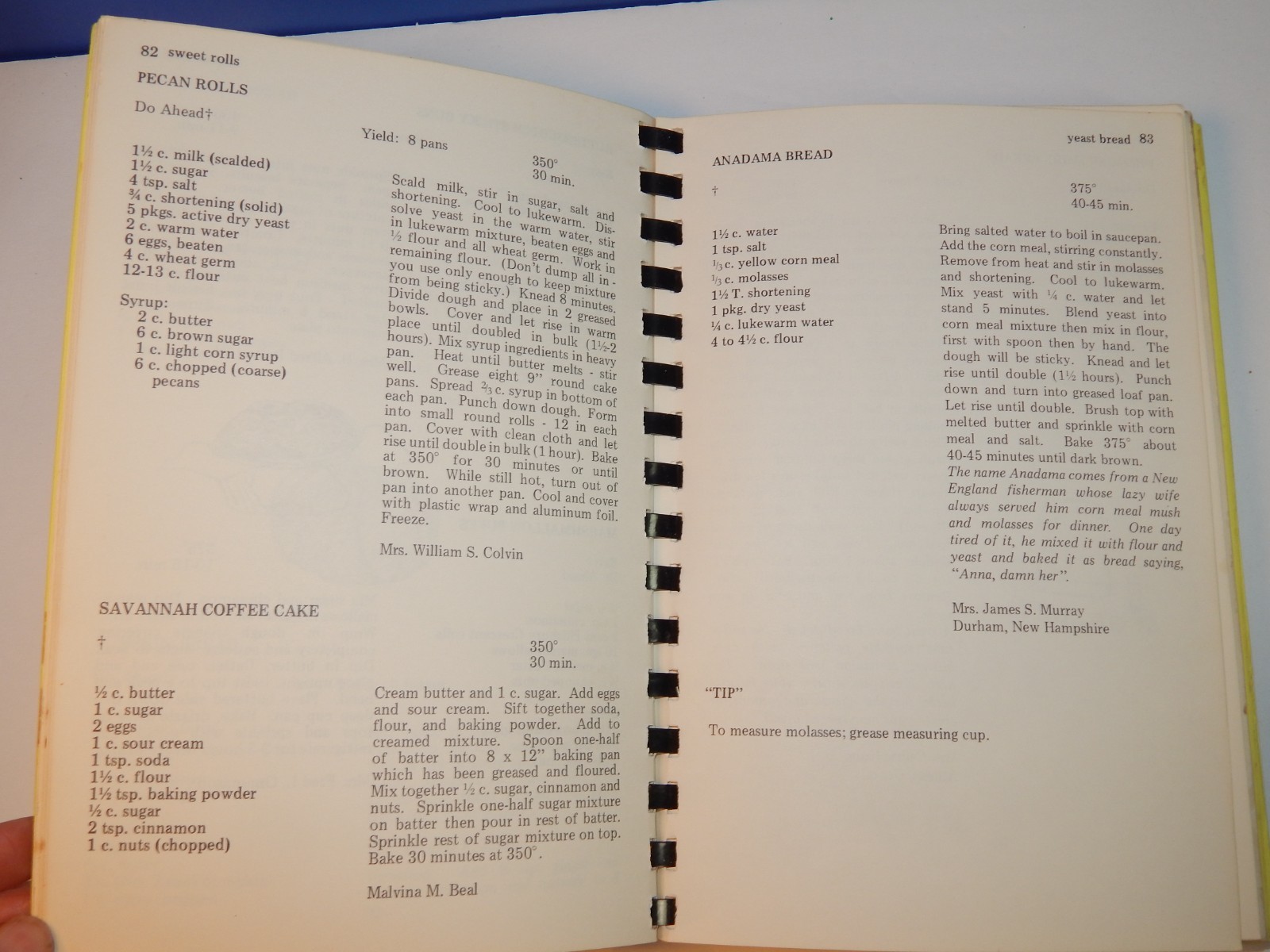 Vintage The Stuffed Griffin Cookbook the Utility Club Griffin, Georgia 1927-1977