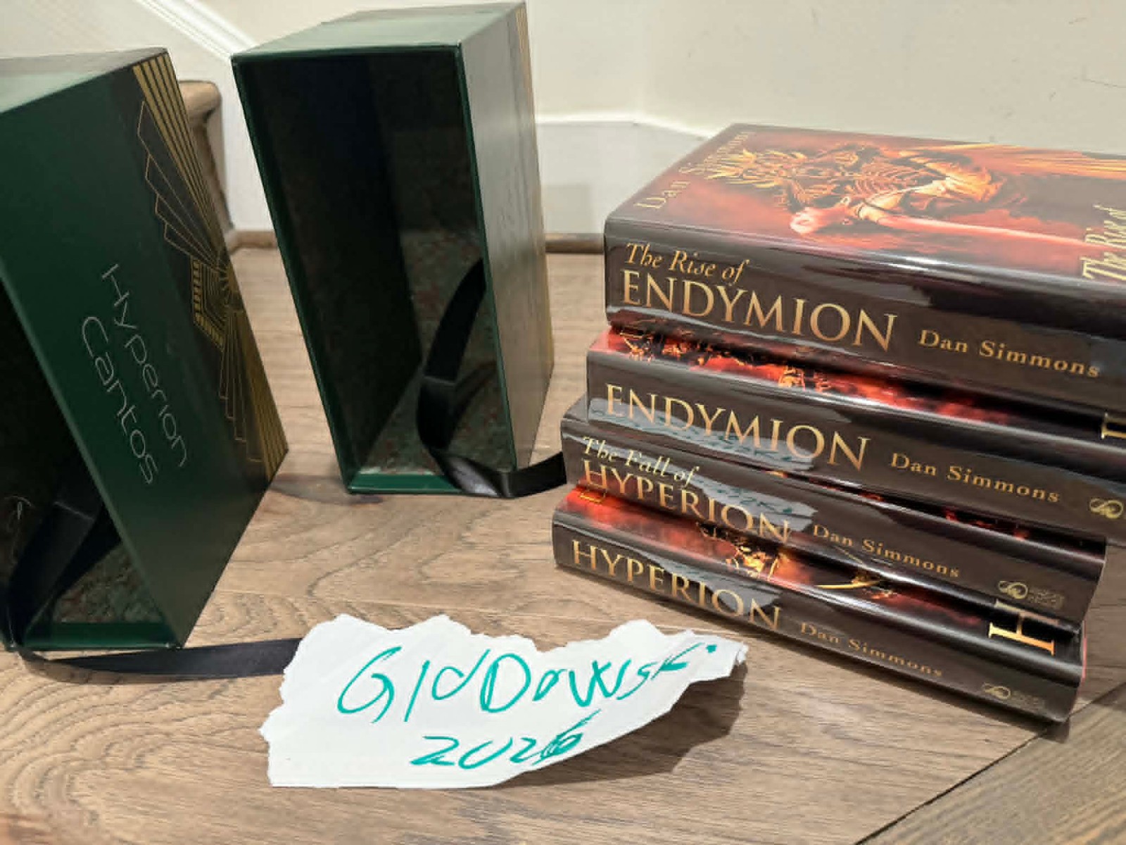 Hyperion Cantos FULL SET Subterranean Press Dan Simmons Signed Limited