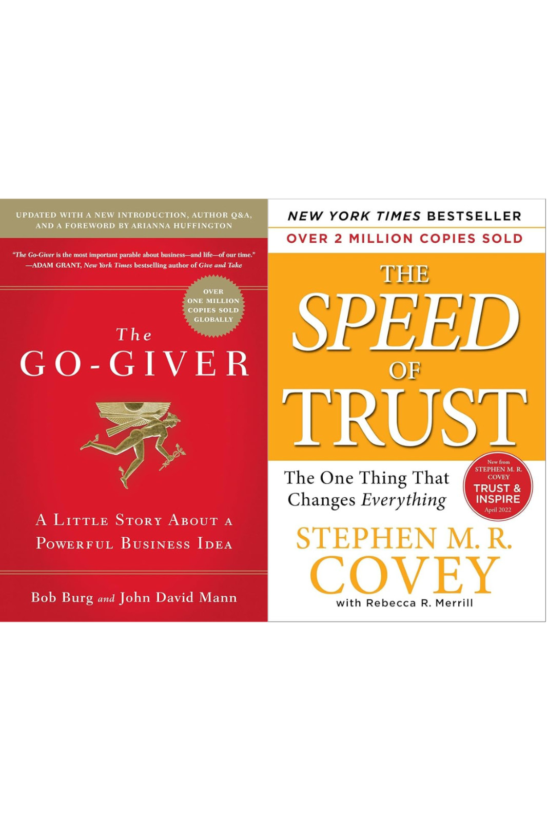 Growth Books: The Magic of Thinking Big, The Go-Giver, The Speed of Trust