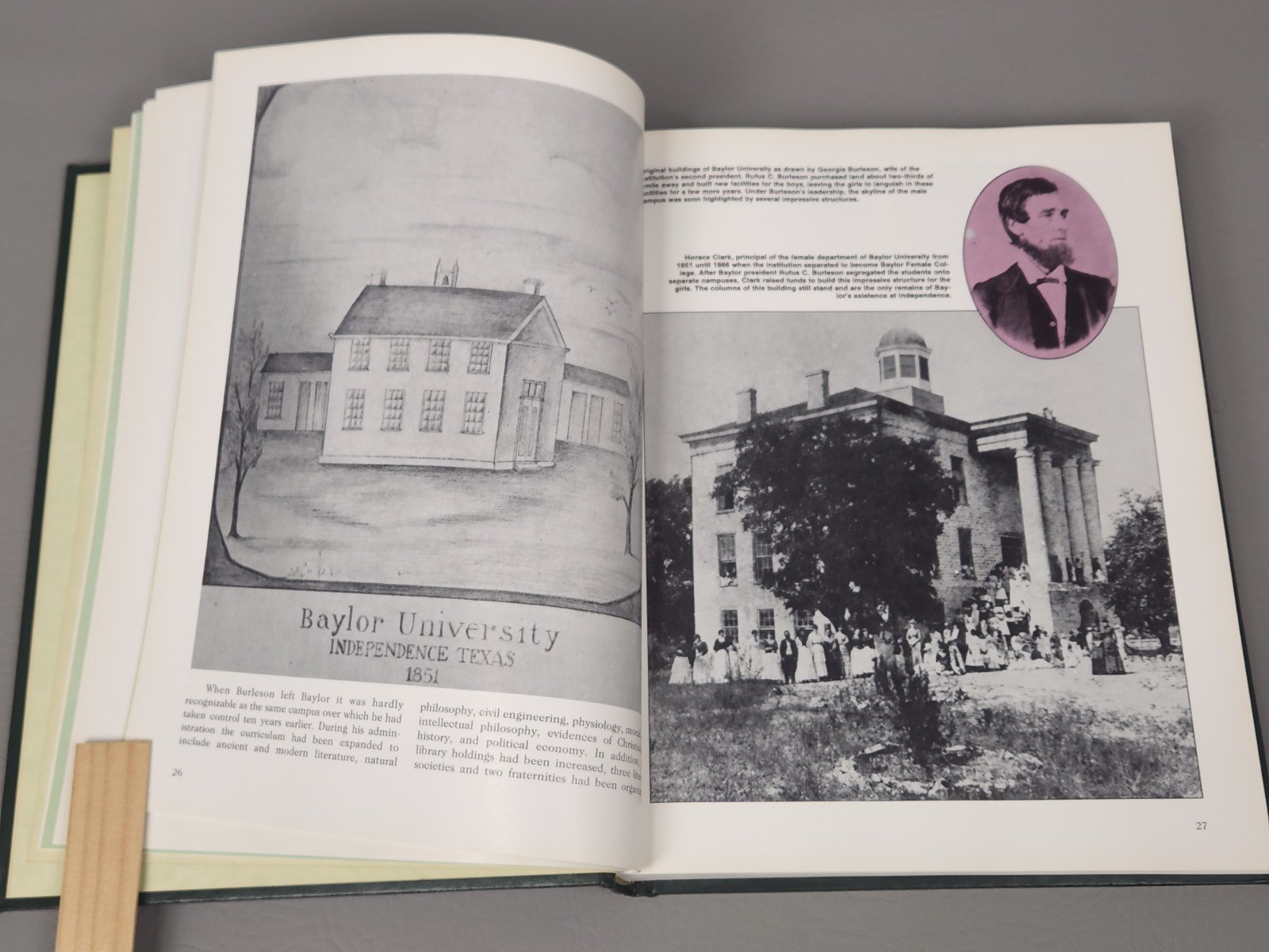 To Light the Ways of Time Eugene W. Baker Baylor University History 1845-1986 HC