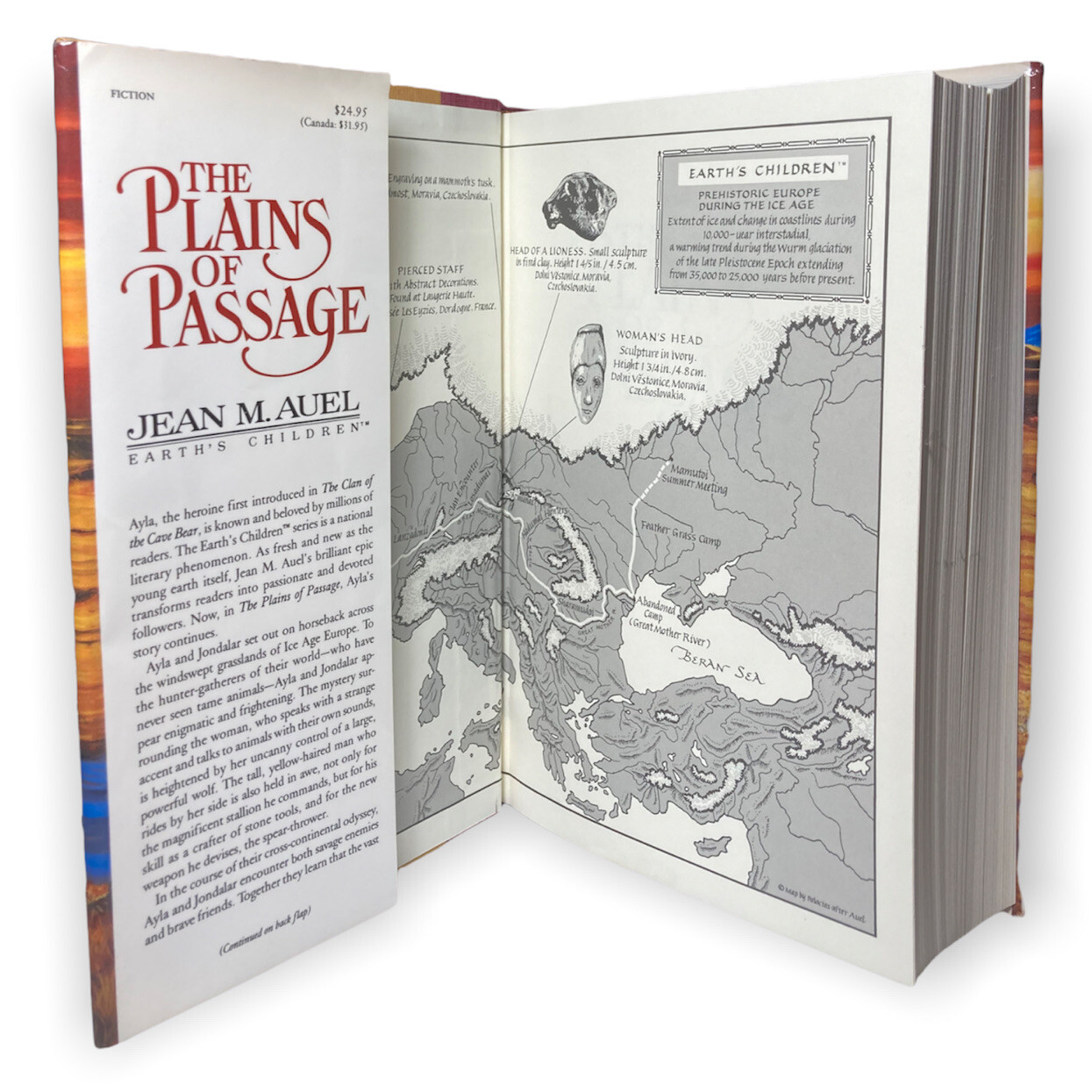 Earth’s Children Ser.: The Plains of Passage by Jean M. Auel (1990, Hardcover)