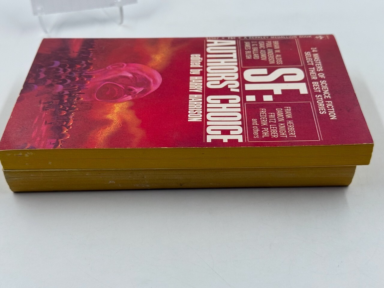 SF: Authors‘ Choice 1-2, Ed. Harry Harrison, Berkley PB 6/68, 5/70