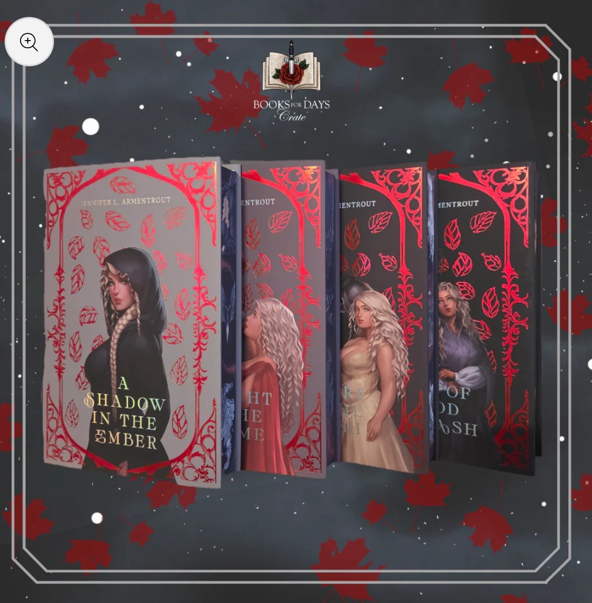 SIGNED & SEALED Blood And Ash Series Books For Days Crate BFDC Special Edition