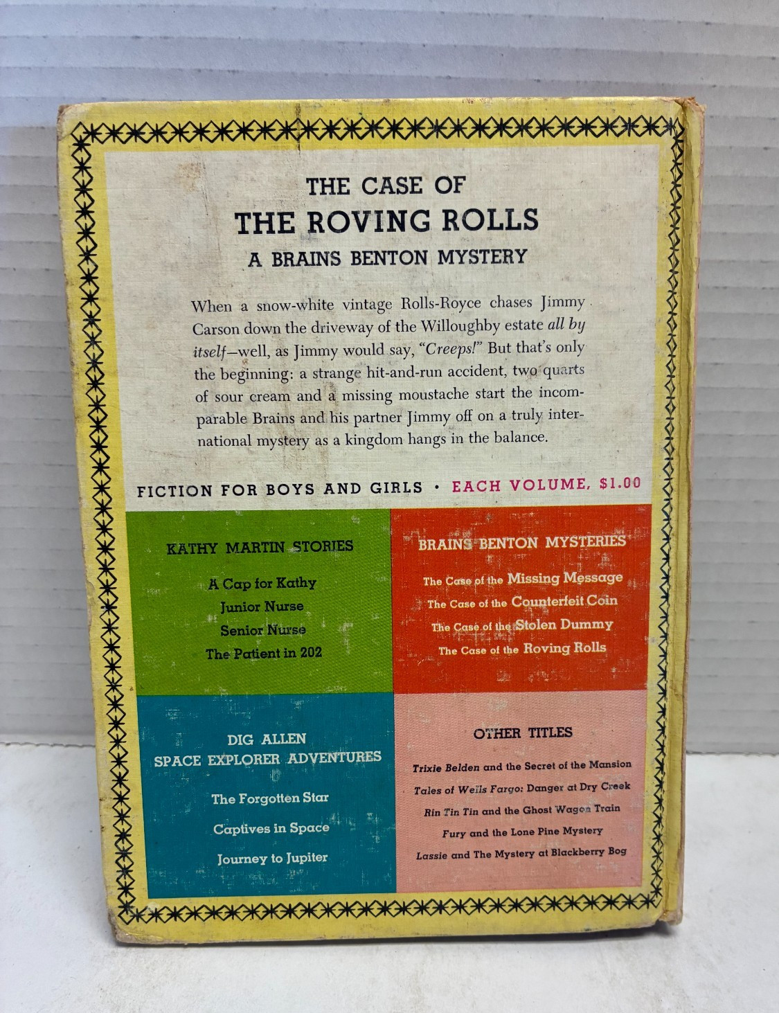 D3 Lot of 5 Brains Benton Mystery Hardcover Books by George Wyatt Whitman 1960’s