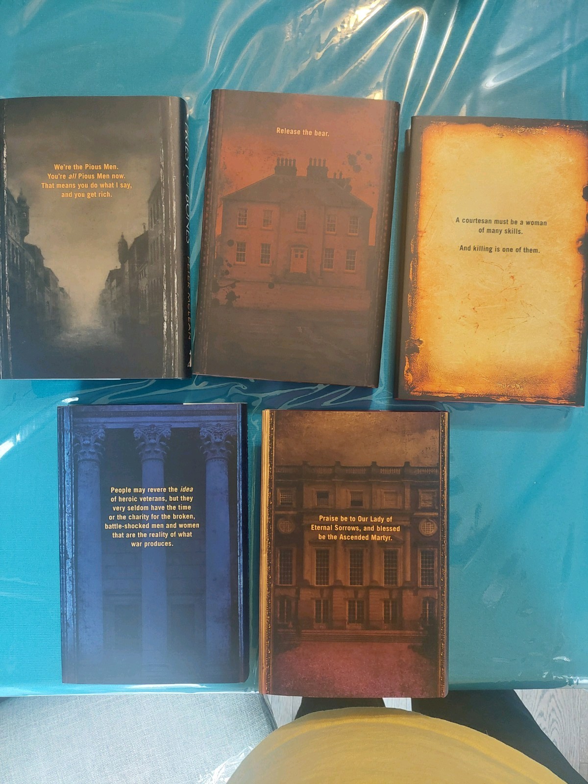 The War for The Rose Throne Broken Binding Signed Limited Edition Peter Mclean