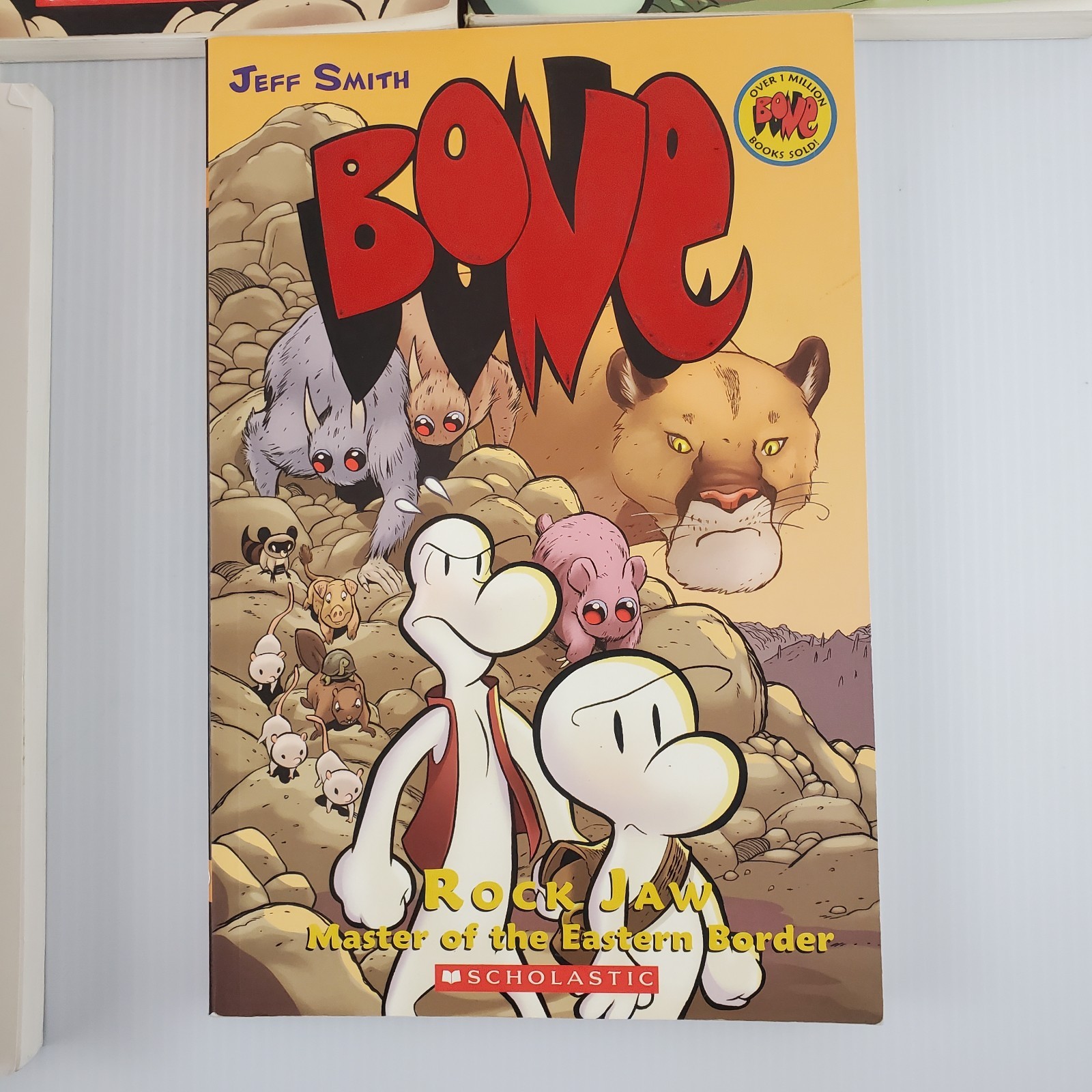 Jeff Smith Volumes 1-9 Bone Comic Series Graphix Scholastic Books Lot Graphic