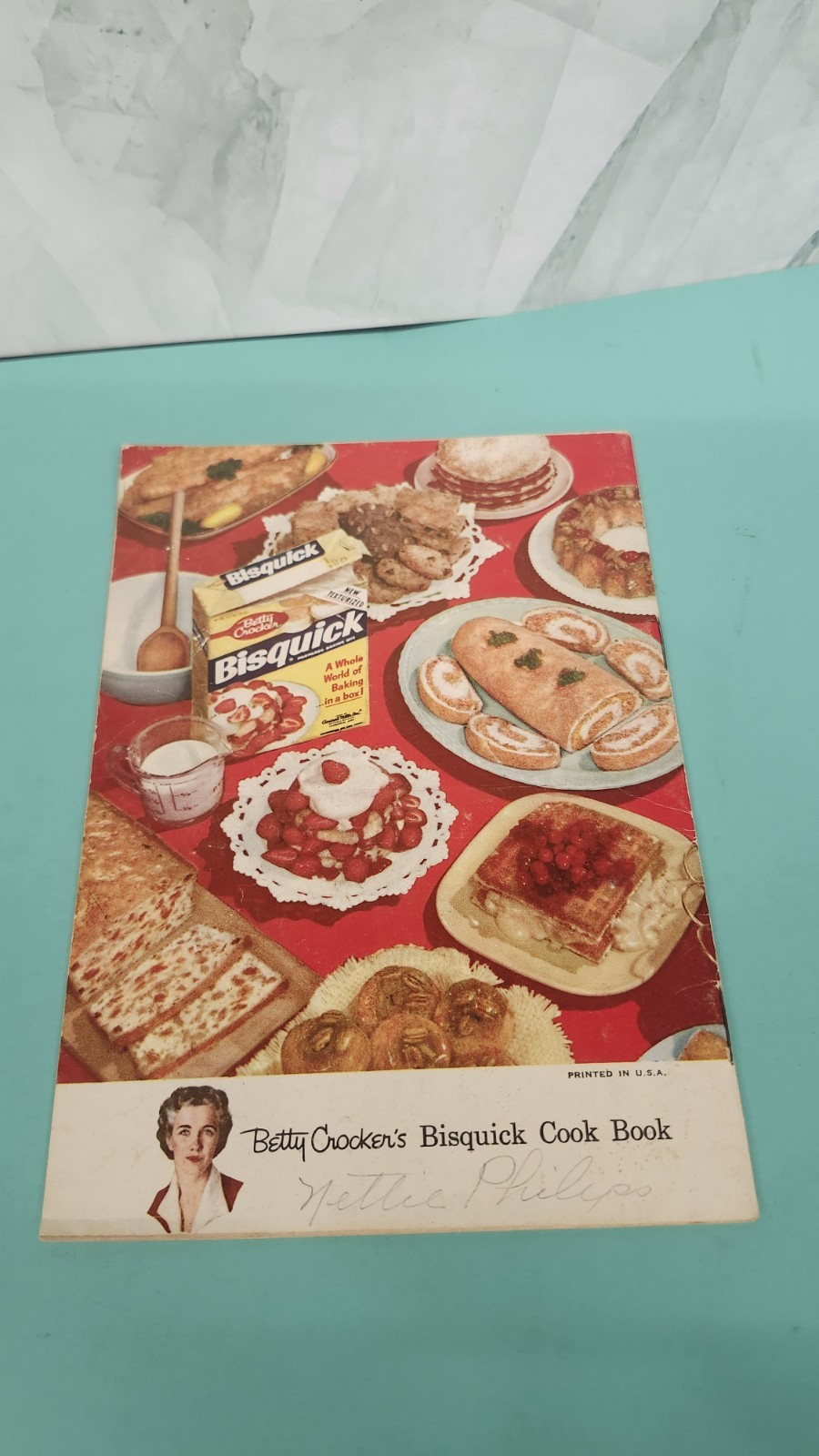 Betty Crocker’s Bisquick Cook Book 157 Recipes and Ideas Vintage 1956-26 pages
