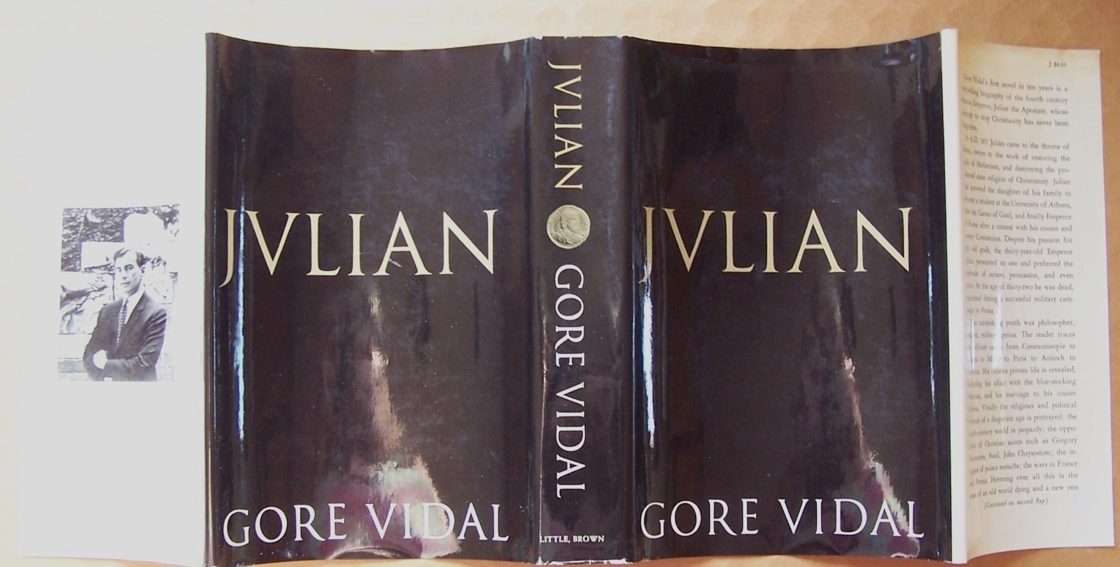 JULIAN by Gore Vidal, 1st Edition, 1st Printing, SIGNED by Author