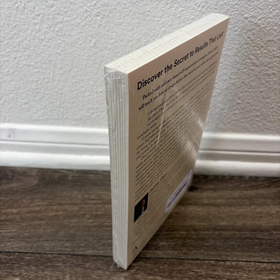 *Atomic Habits* Paperback by James Clear Build Good Habits & Break Bad Ones…