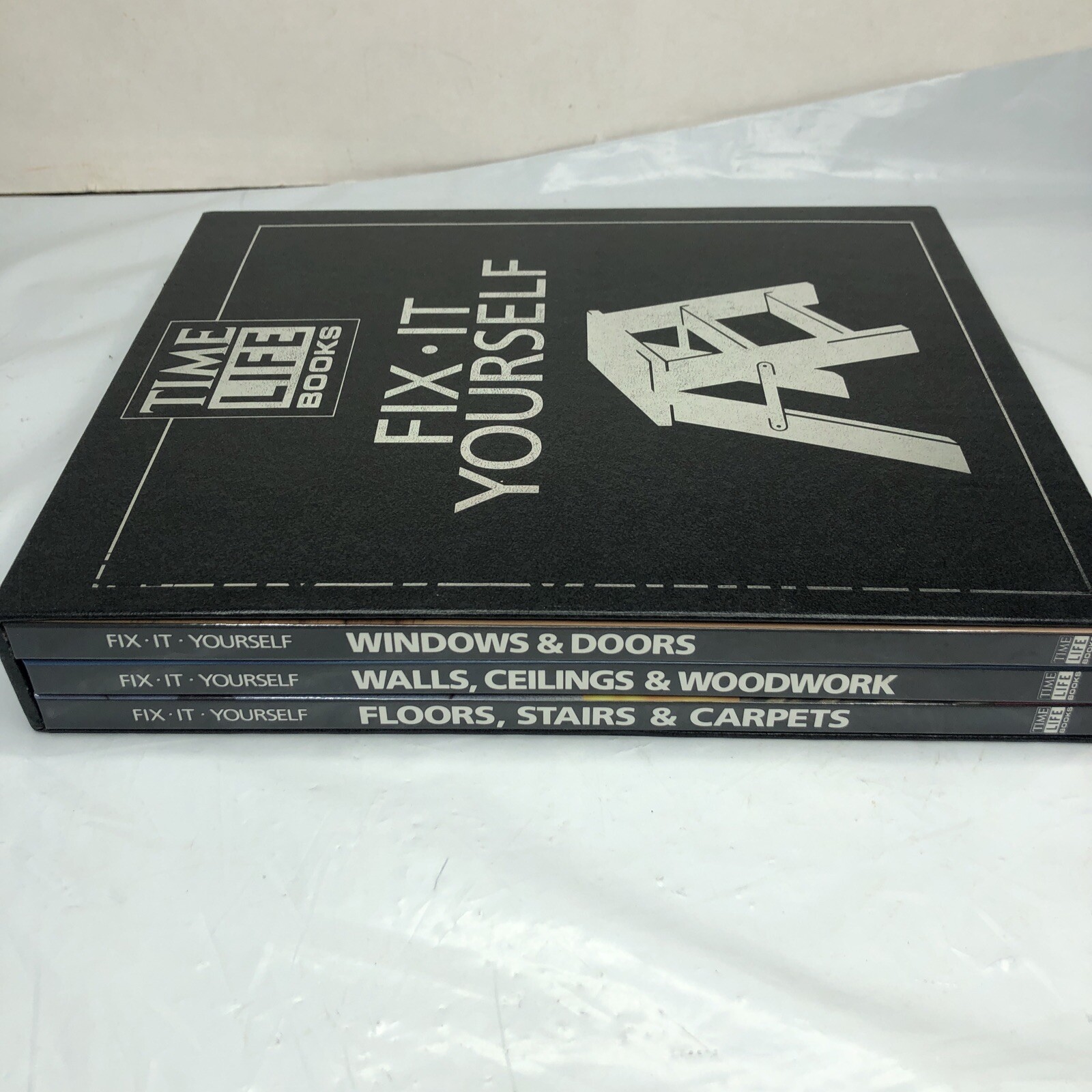 Vintage TIME-LIFE BOOK SET „FIX IT YOURSELF 3 Books Windows, Walls, & Floors
