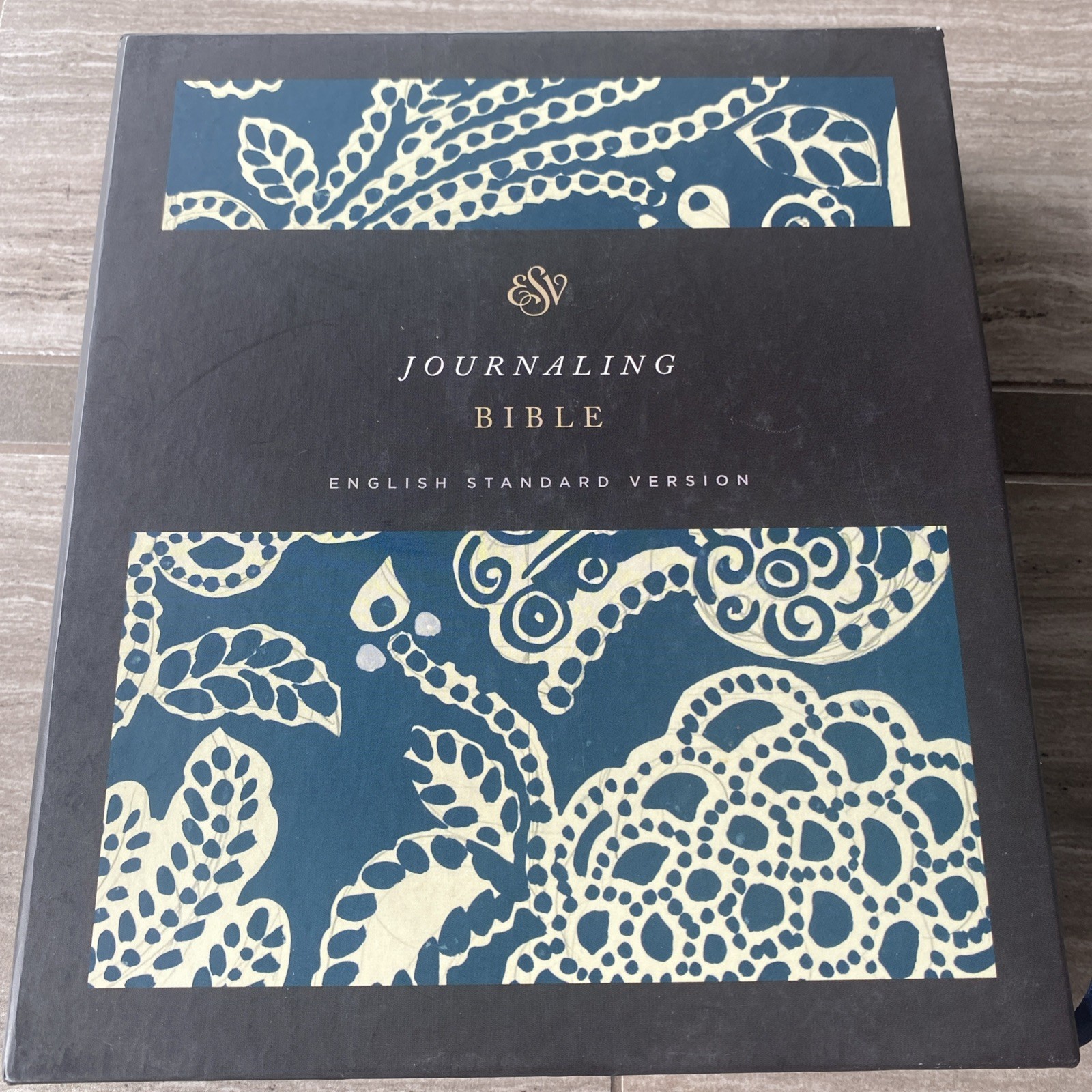 ESV Journaling Bible W/Bible Sleeve Crossway (2015, Hardcover) B290