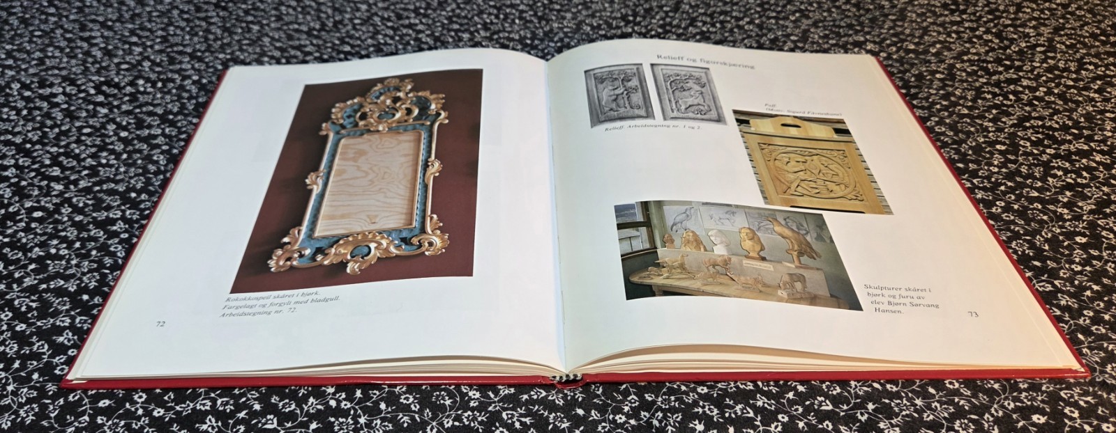 Woodcarving, Treskjaering, Johan Amrud, 1998, HC, Norwegian Edition