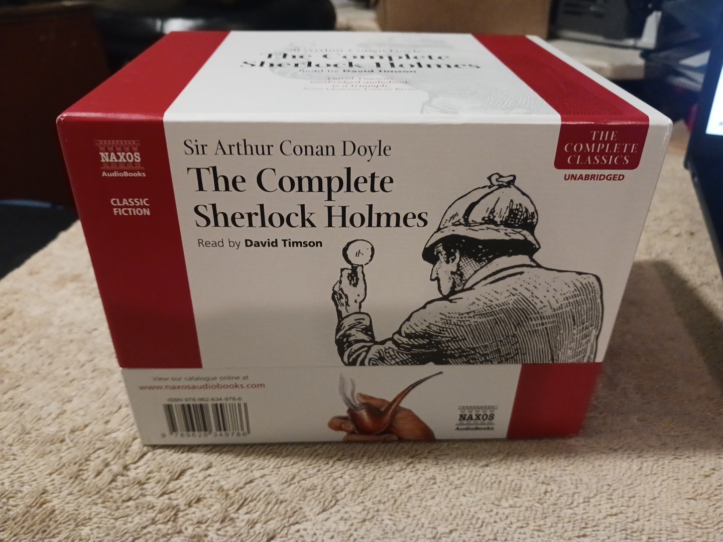 Sir Arthur Conan Doyle Complete Sherlock Holmes unabridged 60 CD audio book set