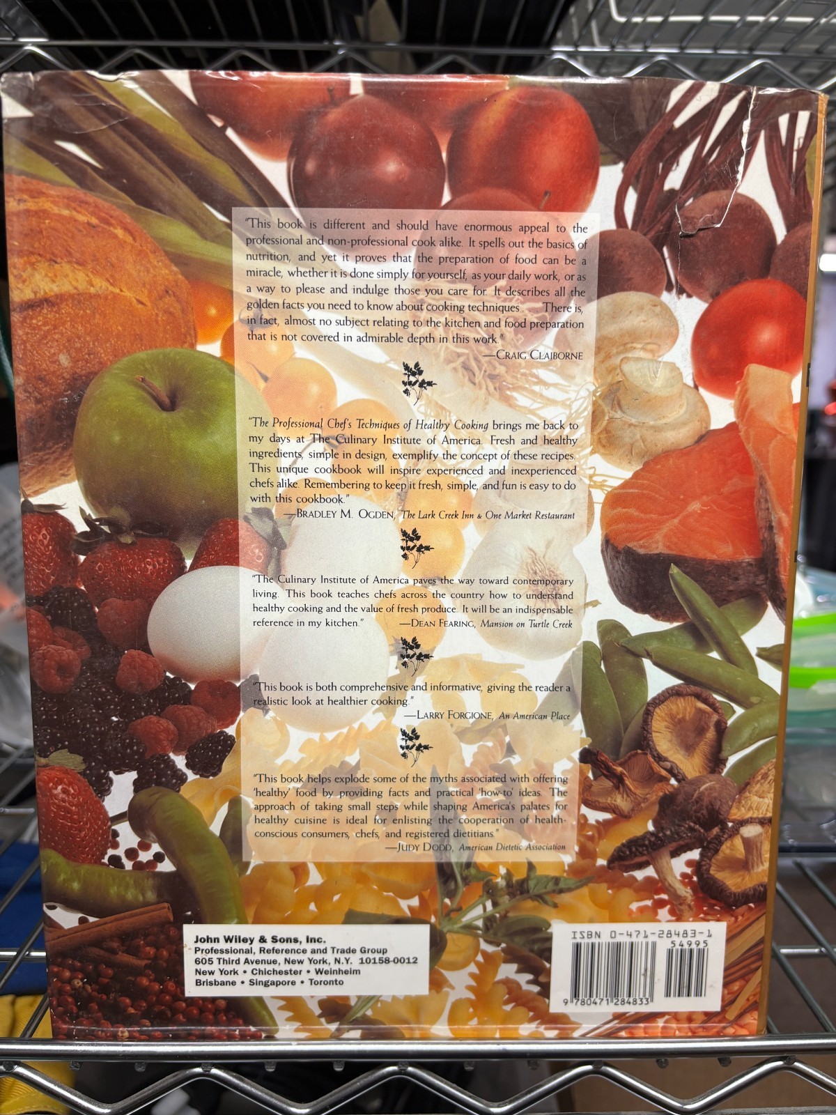 Professional Chef’s Techniques of Healthy Cooking by Mary Deirdre Donovan and…