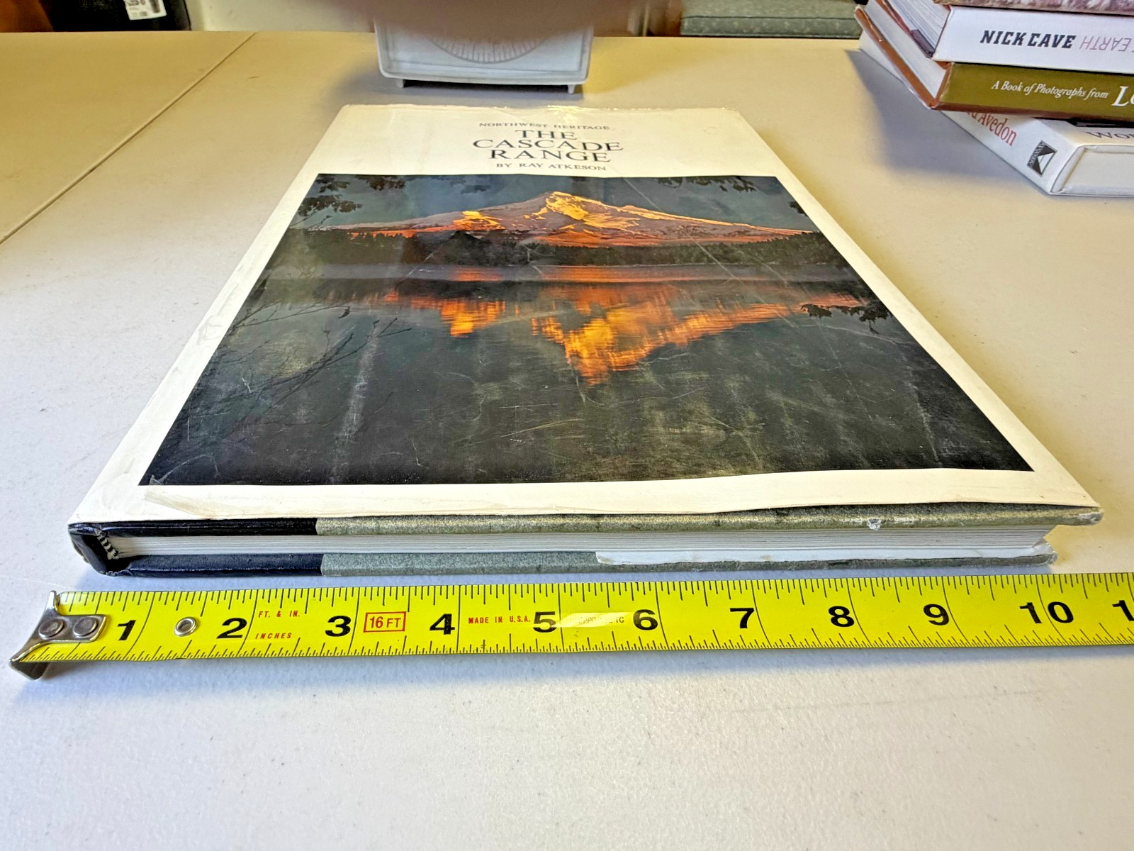 The Cascade Range SIGNED by Ray Atkeson HCDJ 1969 Large Oregon Photography Book