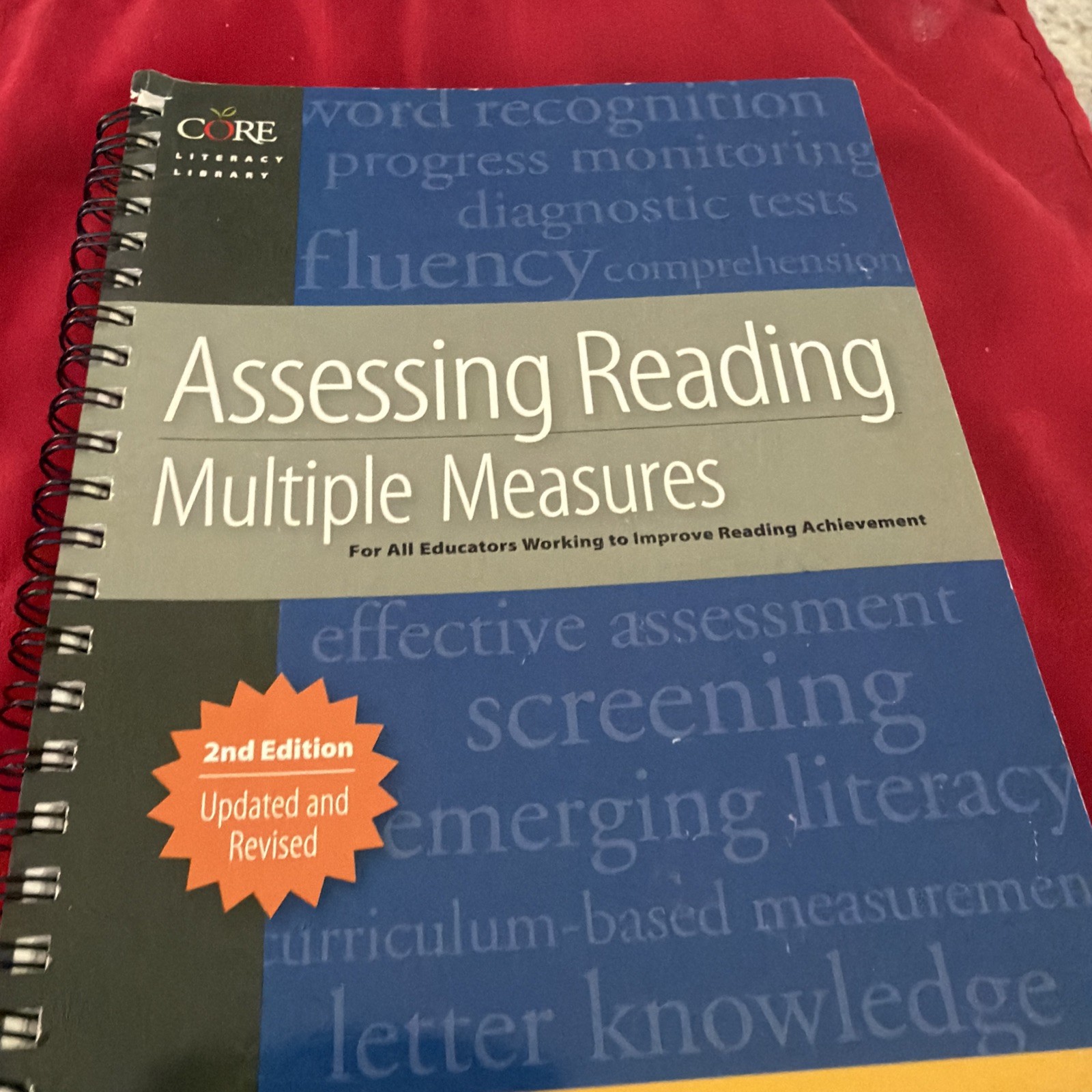Arena Press Assessing Reading Multiple Measures Revised 2nd Ed Spiral Bound CORE