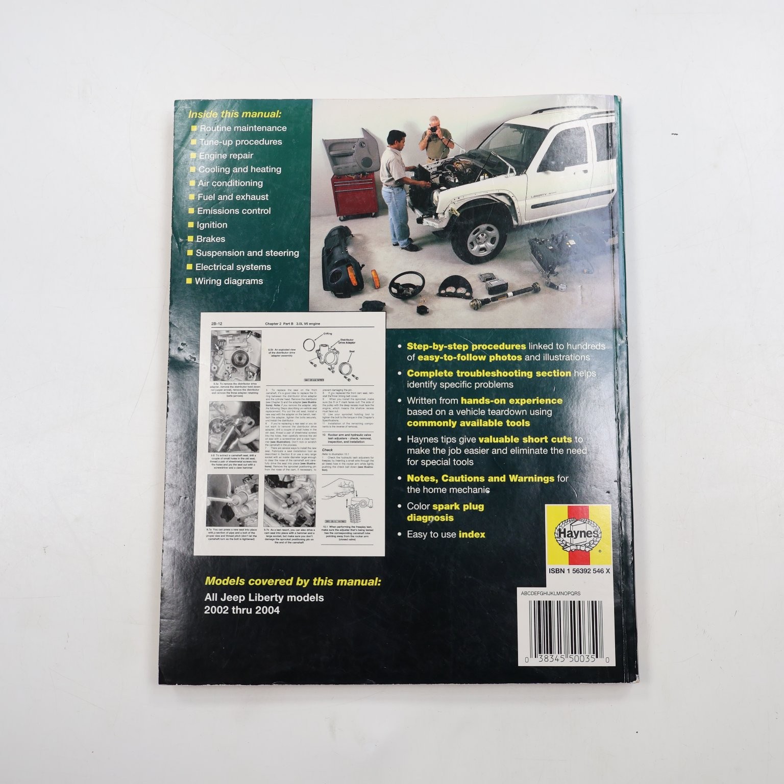 Jeep Liberty Haynes Repair Manual 2002-2004 Taylor Imhoff Haynes Auto Repair
