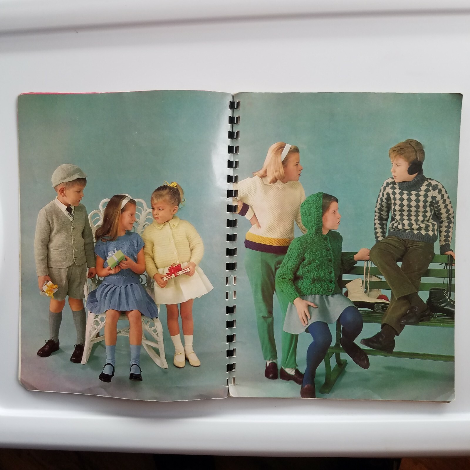 Patterns 1962 Bernat Handicrafter Classics for Girls and Boys Book 103 72 pages