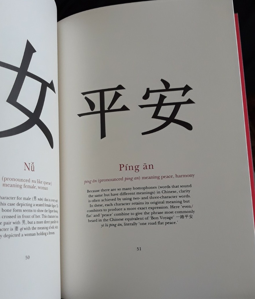 CHINESE CHARACTERS The Art and Meaning of Hanzi Ancient Chinese Binding AS SHOWN