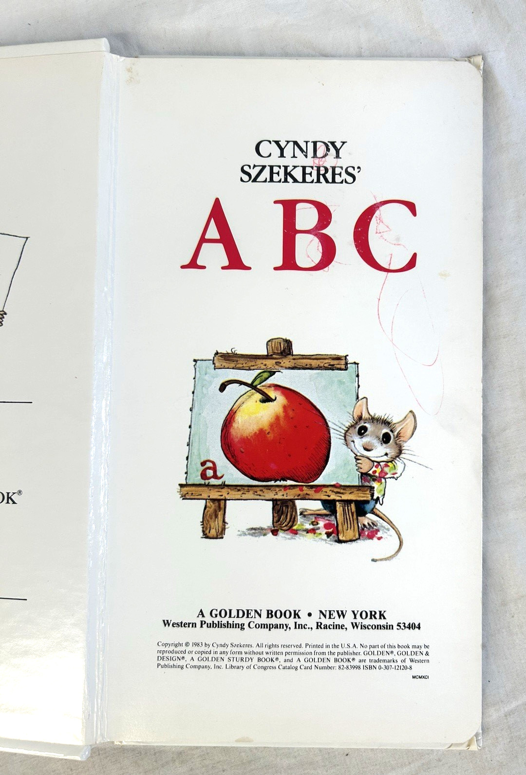 Vtg Cyndy Szekeres‘ Counting Colors ABC Books Golden Sturdy Board Set of 3