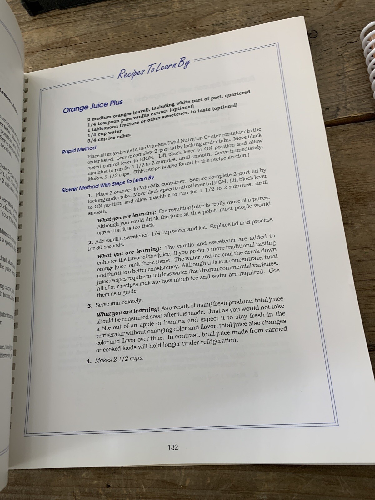 Vita Mix Recipes and Instructions and Getting Started Plus