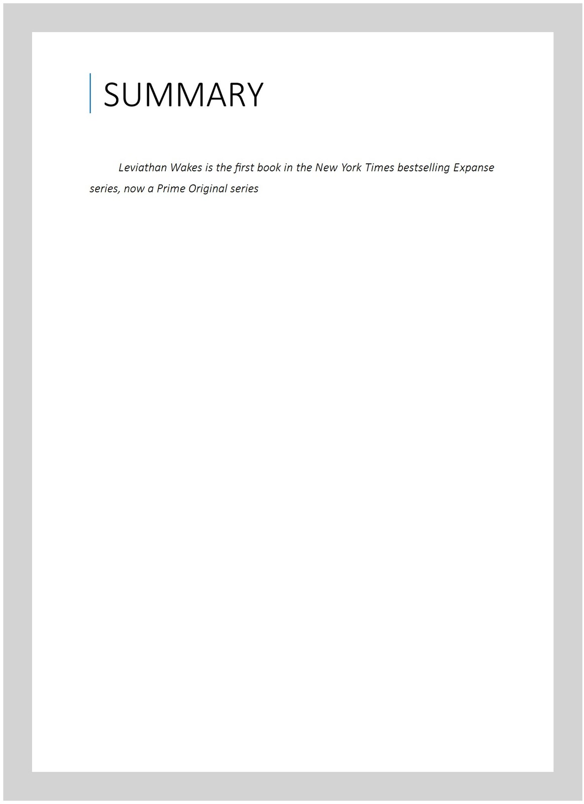Leviathan Wakes : Book 1 of the Expanse (Now a Prime Original Series), Paperb…