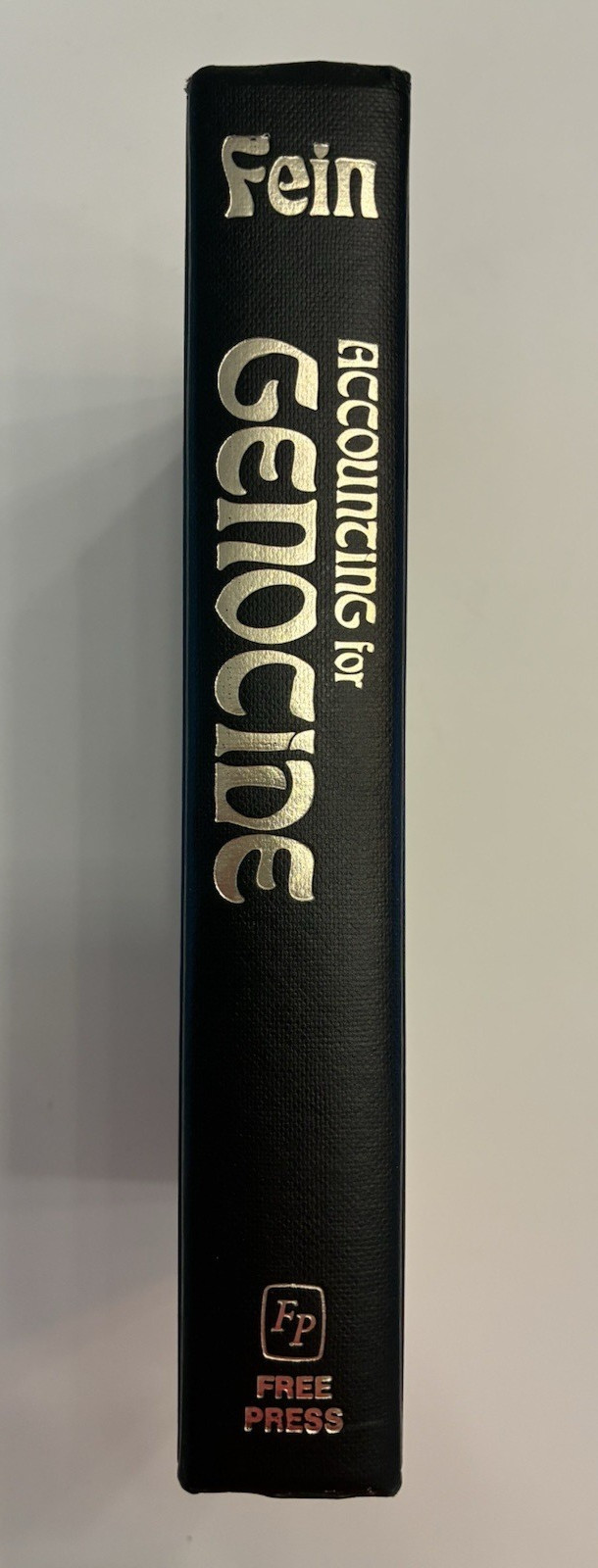 ACCOUNTING FOR GENOCIDE: NATIONAL RESPONSE AND JEWISH VICTIMIZATION HOLOCAUST
