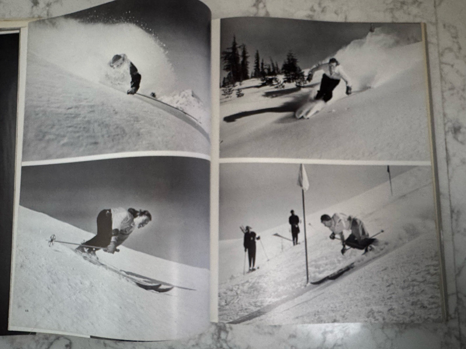 Ski And Snow. By Ray Atkeson. Hard Cover With Jacket. 1960. 1st Edition. 12”