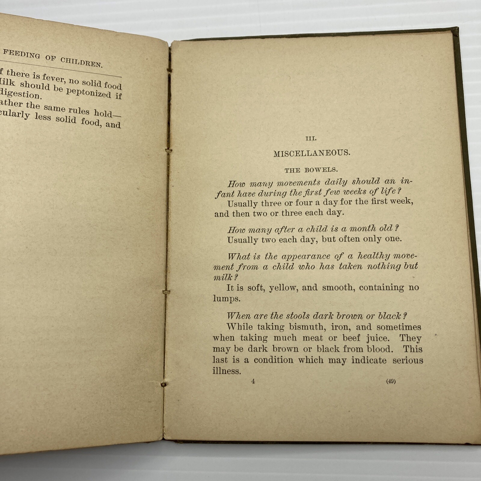 The Care and Feeding of Children L. Emmett Holt 1894 First Edition D. Appleton
