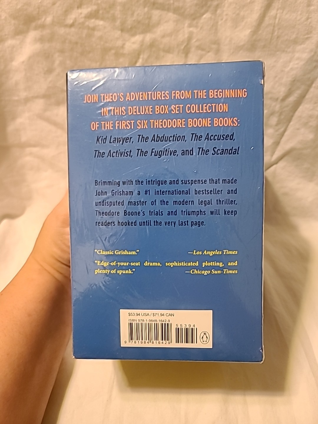 Theodore Boone 6-Book Box Set by Grisham John (2019, Uk-Trade Paper)