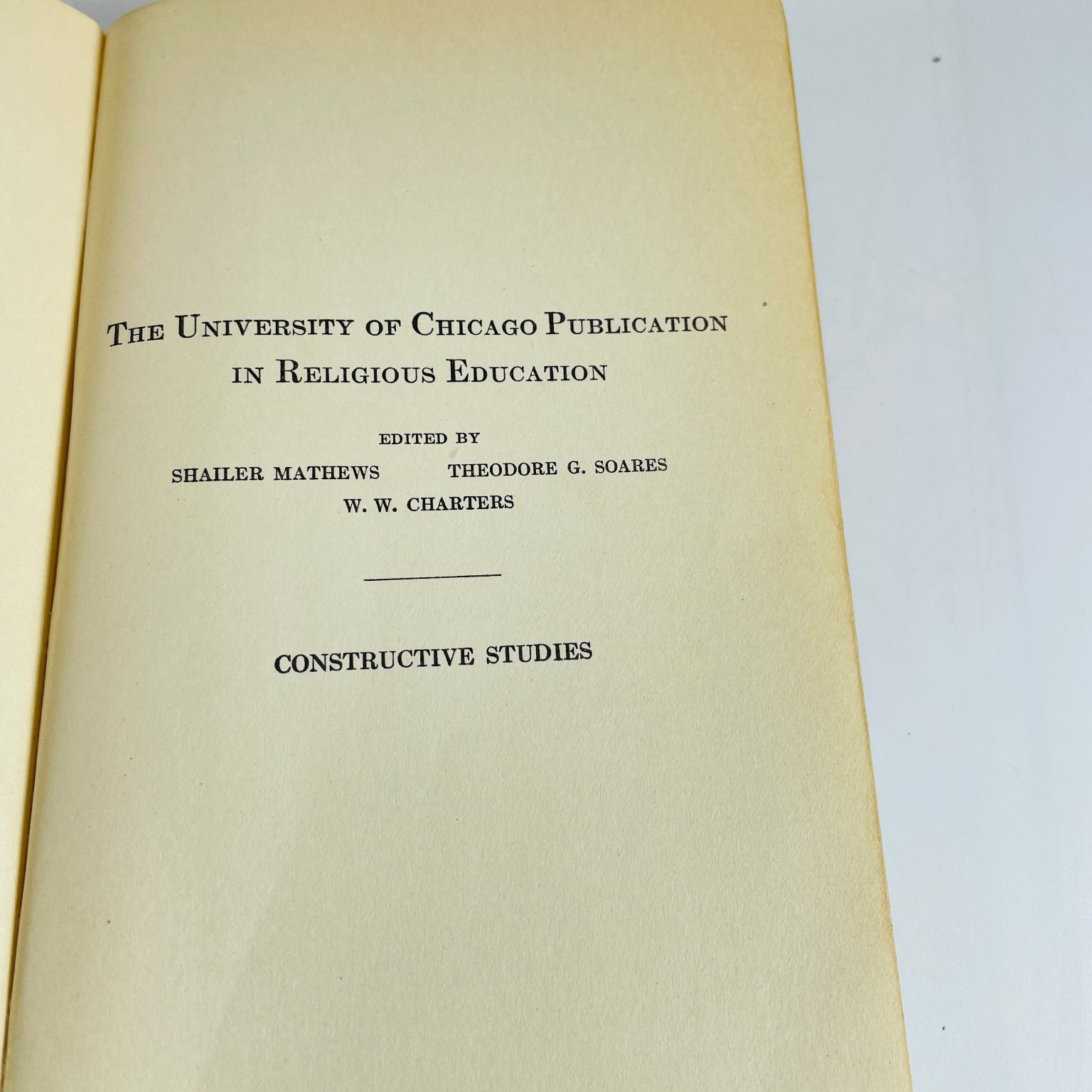 Student’s Gospels Mathews Goodspeed 1927 1st Ed Bible Study University Chicago
