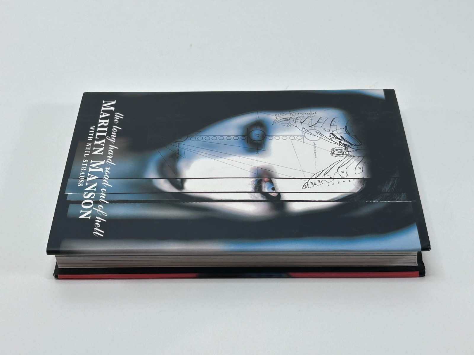Marilyn Manson The Long Hard Road Out Of Hell 1998 First Edition Hardcover w/DJ