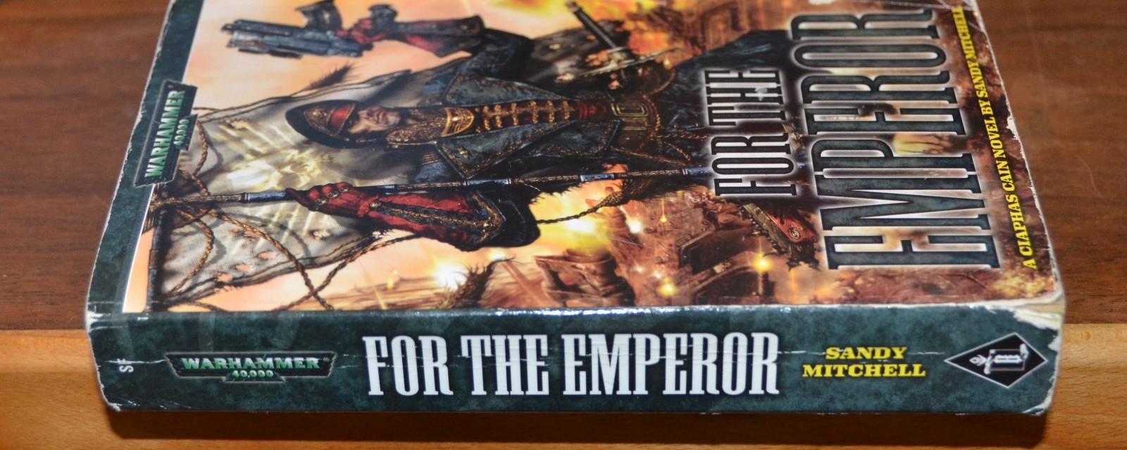 For The Emperor Warhammer 40K paperback book by Sandy Mitchell 2003 1st M3