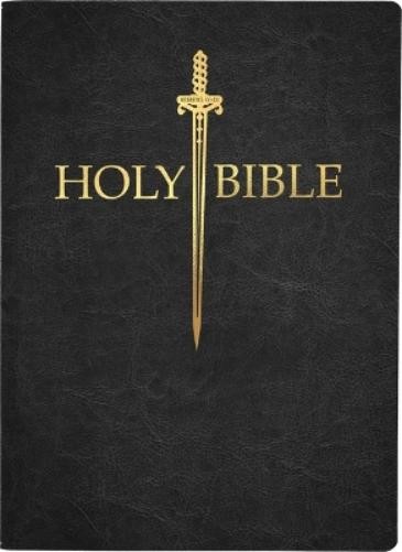 Whitaker House KJV Sword Bible, Large Print, Black Genuine Leath (Leather Bound)