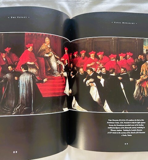Book The Papacy by Paul Johnson 1997 Printed in Italy 10.5 x 11.5 x 1 in read