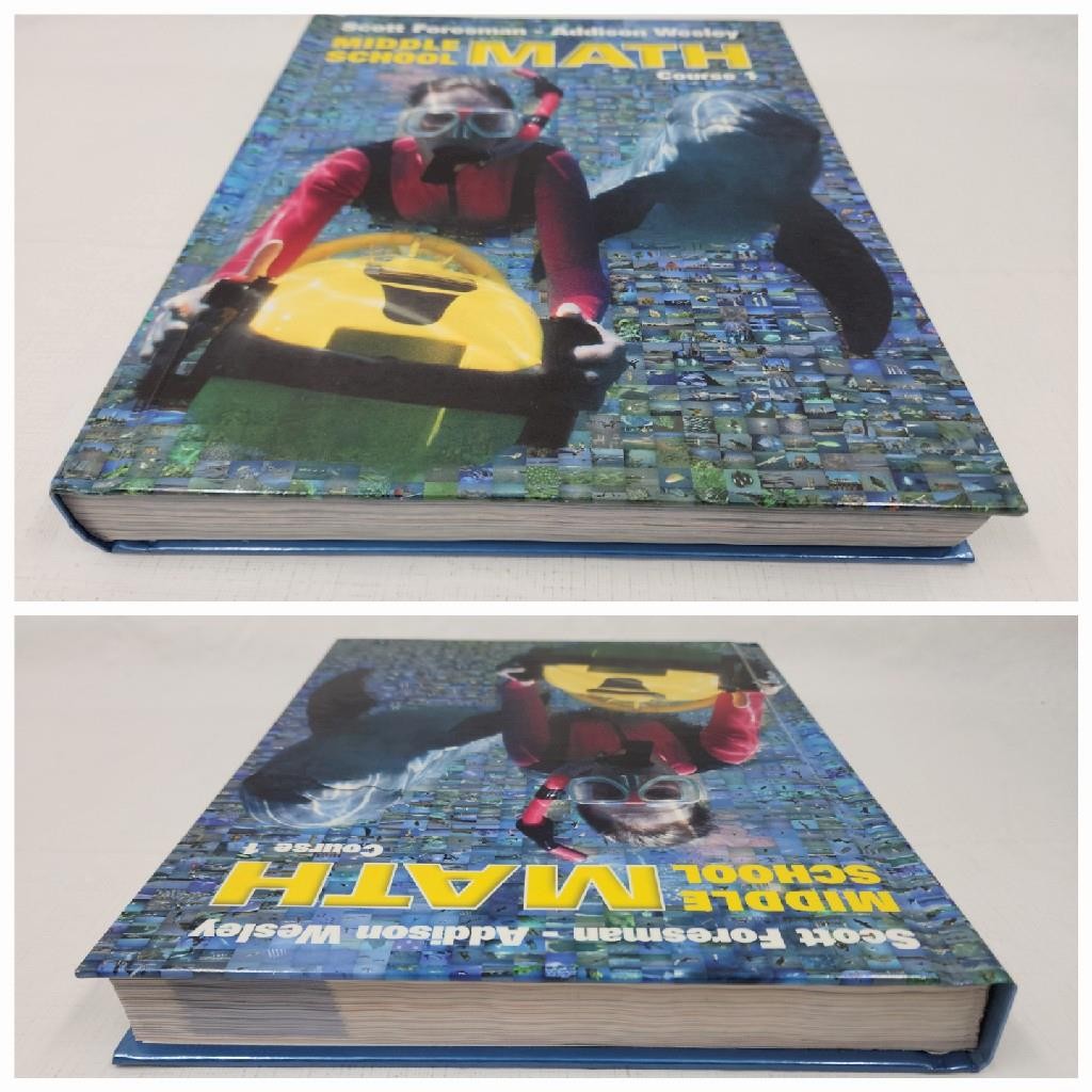 Scott Foresman-Addison Wesley Middle School MATH, Course 1 Hardcover (2002)