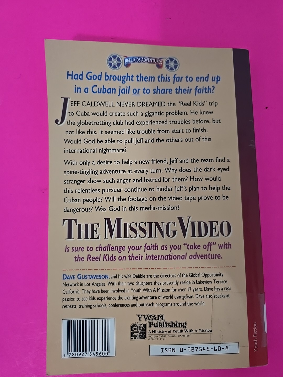 VTG 1990s Reel Kids Adventures Book Set Lot Of 4 Paperback YWAM Evangelism