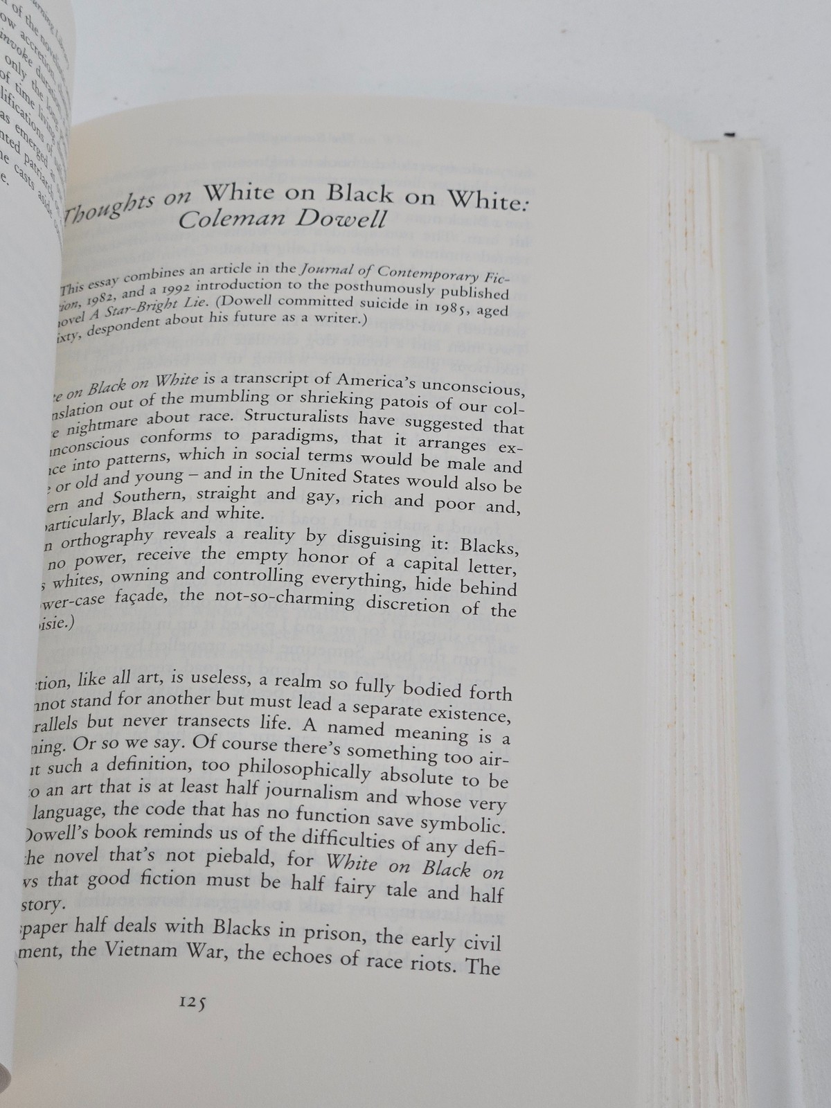 The Burning Library Essays Edmund White 1994 Alfred A Knopf Hardcover w/ Dust