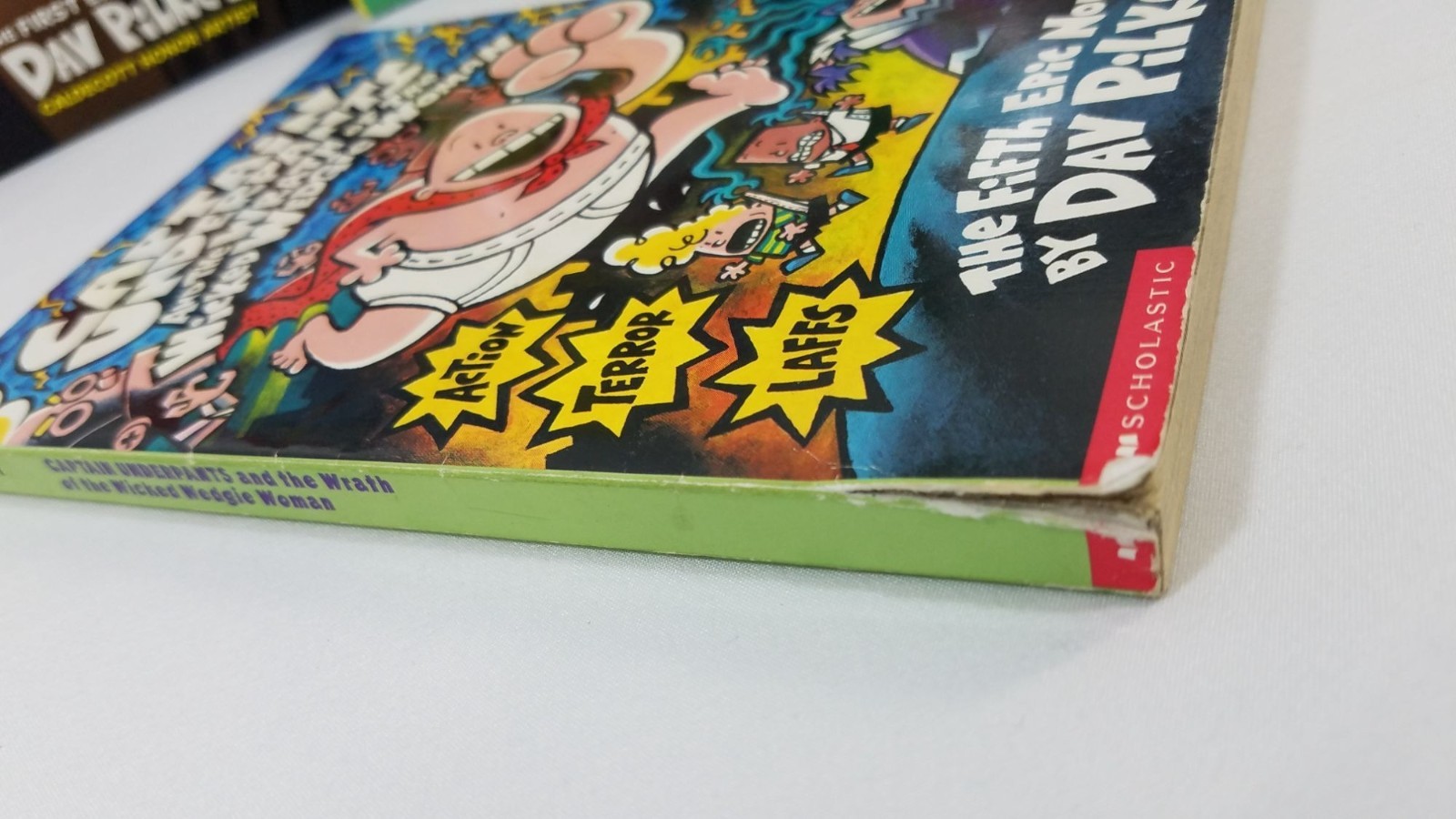 Captain Underpants & Dog Man Book Lot By Dav Pilkey 14 Books Mixed Titles