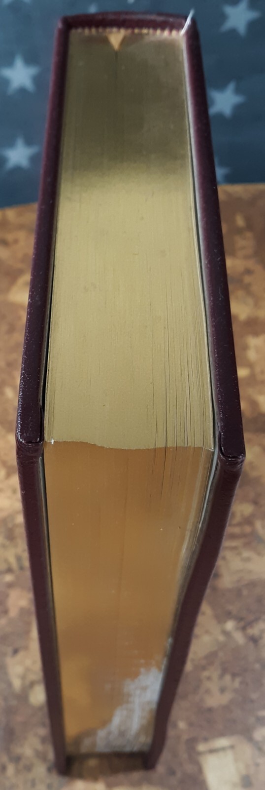 TRUMAN David McCullough SIGNED Easton Press Volume 1 *PAGE EDGE DAMAGE*