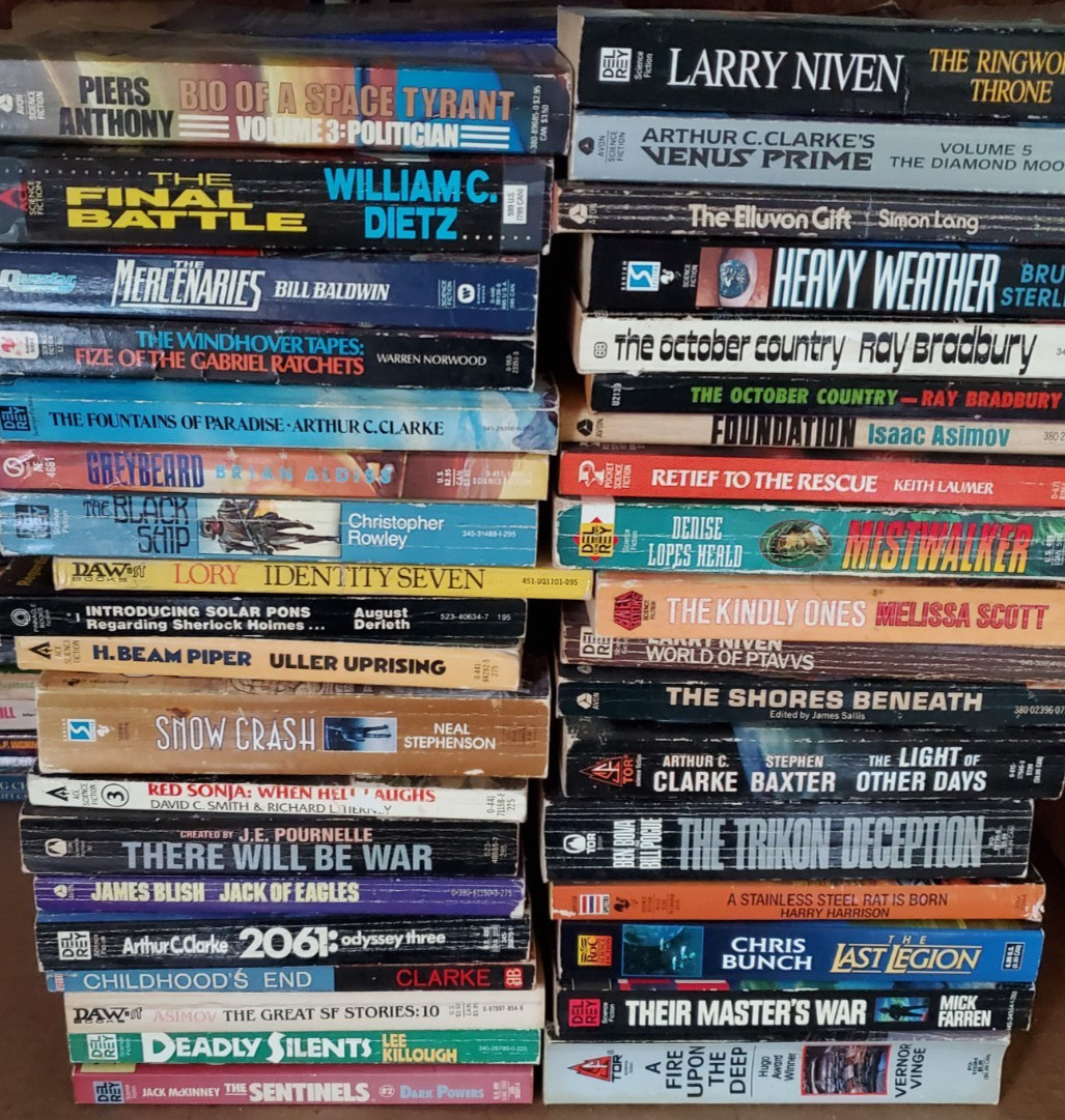 Science Fiction Books Complete Your Collection – You Choose the Books! #6