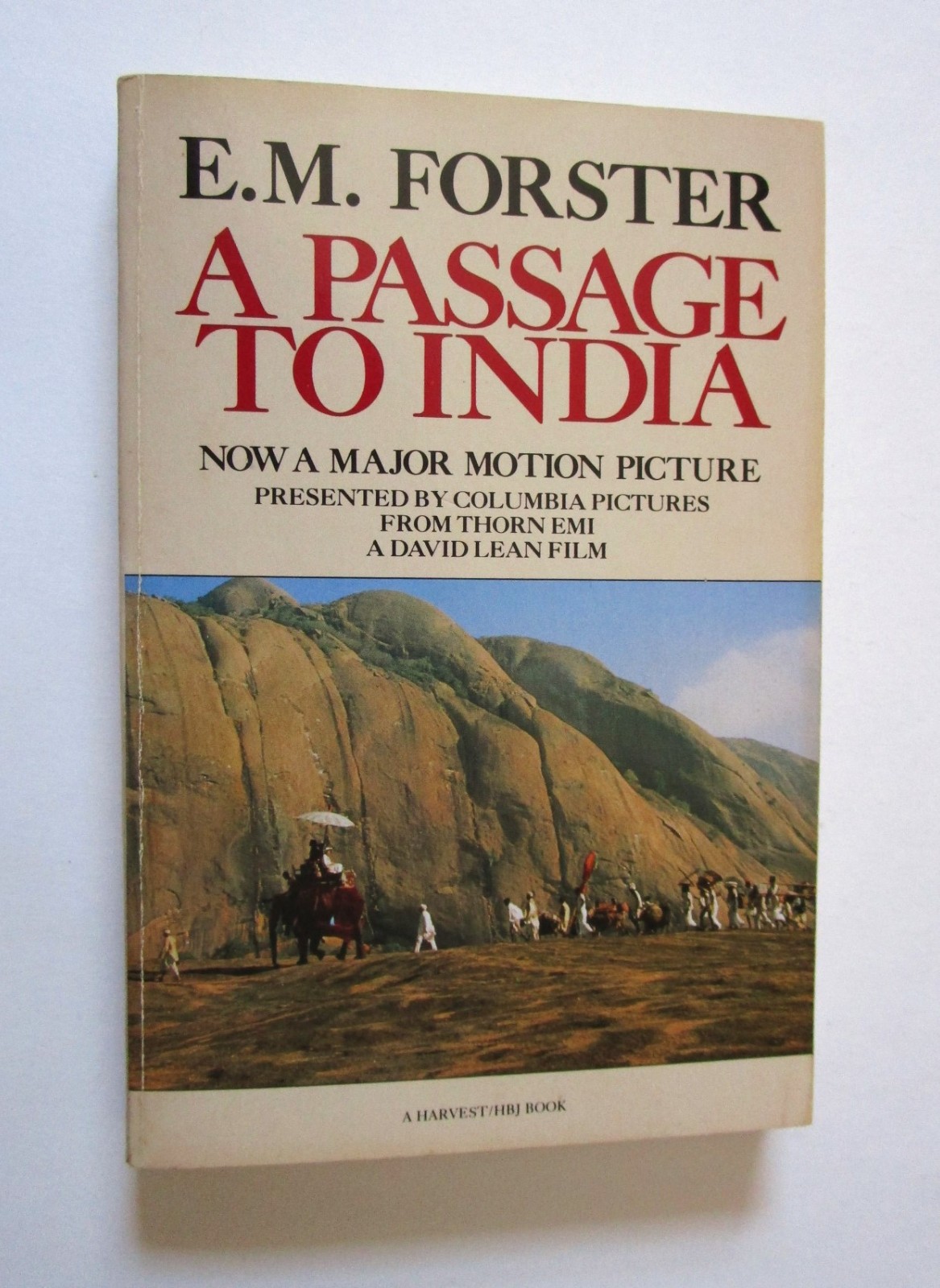 A Passage to India by EM Forster 1984 Movie tie-in cover Trade Paperback