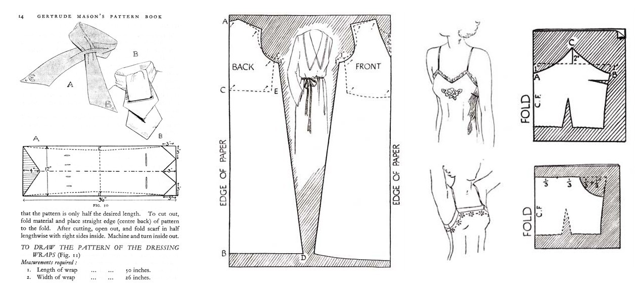 1937 Pattern Making Book (Draft Block Sewing Fashion)