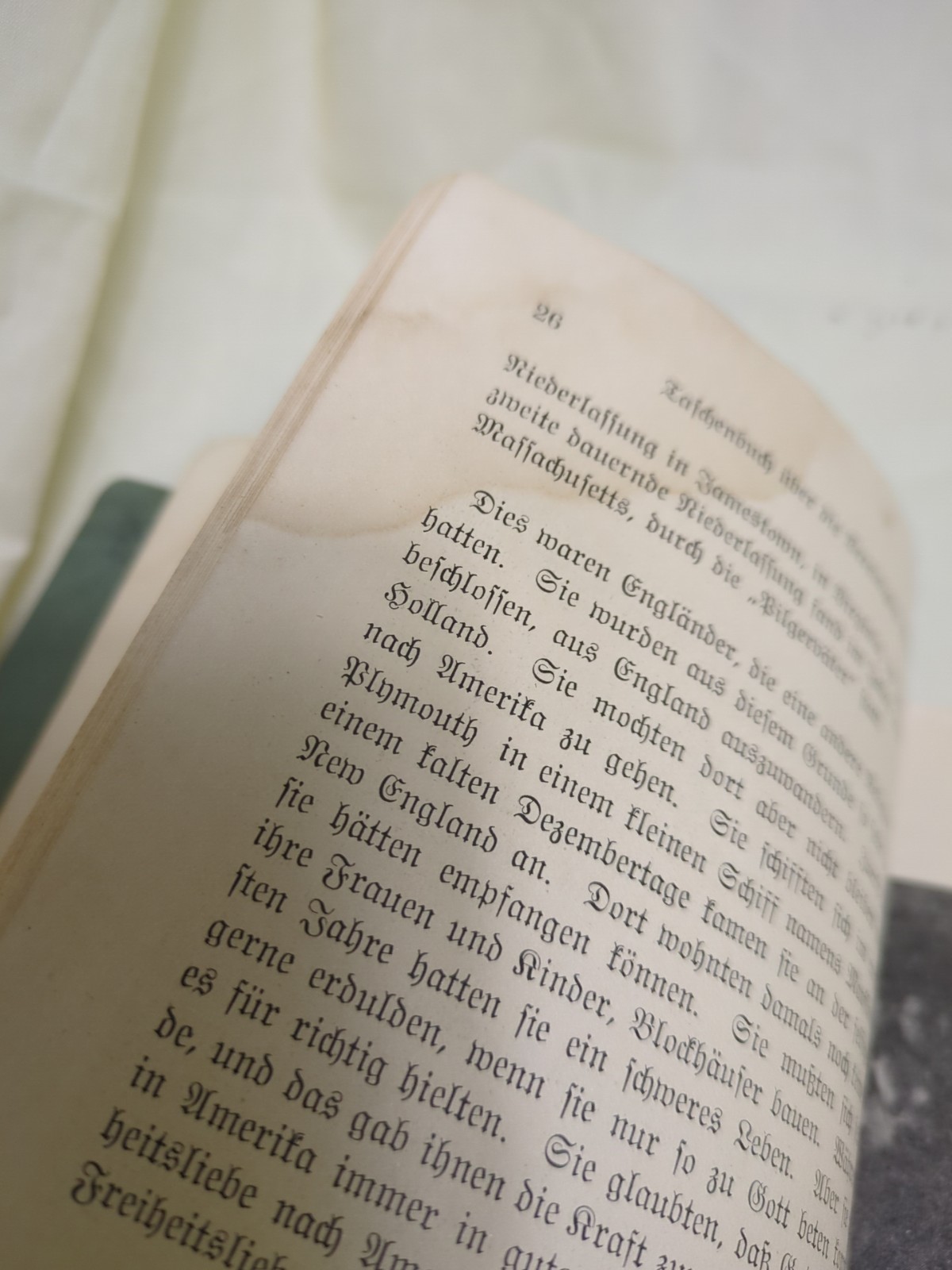 1924 German Immigrant Guide Book DAR Taschenbuch Vereinigten Staaten