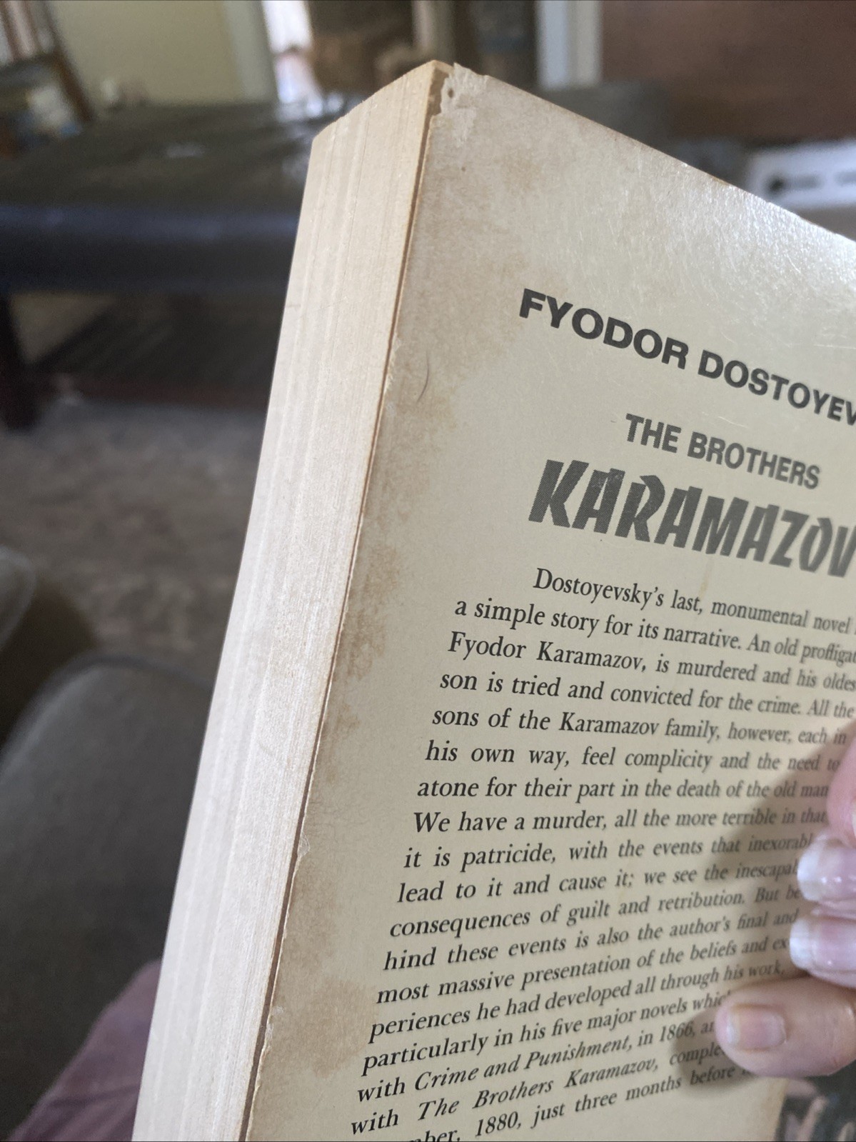 THE BROTHERS KARAMAZOV By Fyodor Dostoevsky, PAPERBACK, AIRMONT CLASSICS, 1966