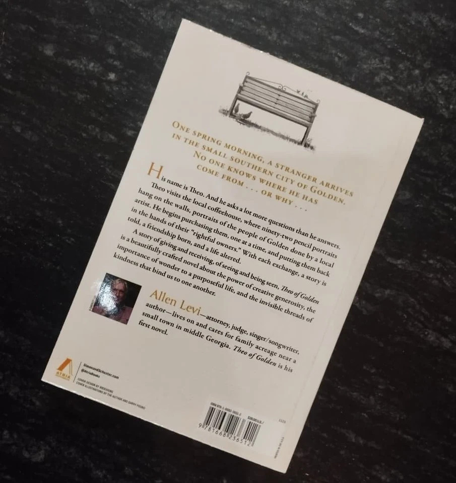 Theo of Golden by Allen Levi English Paperback FREE SHIPPING USA