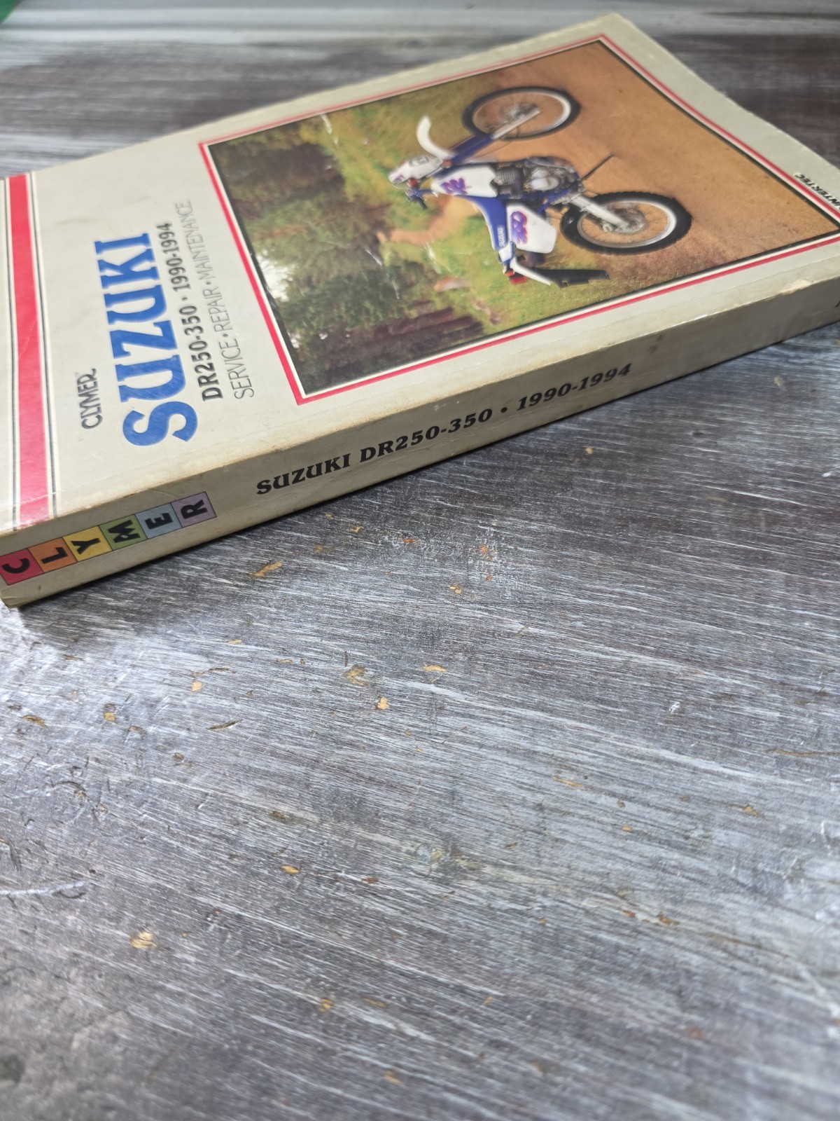 Clymer Service Repair Maintenance Manual M476 Suzuki DR250-350 1990-1994