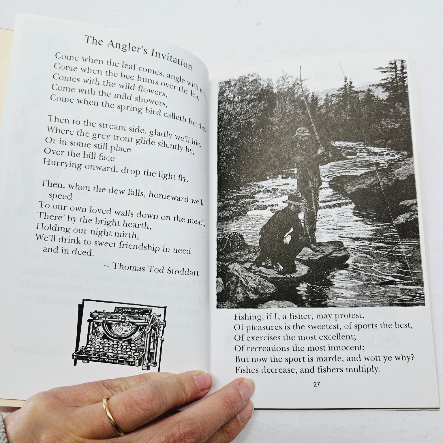 Fishing Humor Book – Li’l Red Book of Fishin‘ Tips – Tom Hollatz 1997 Pbk
