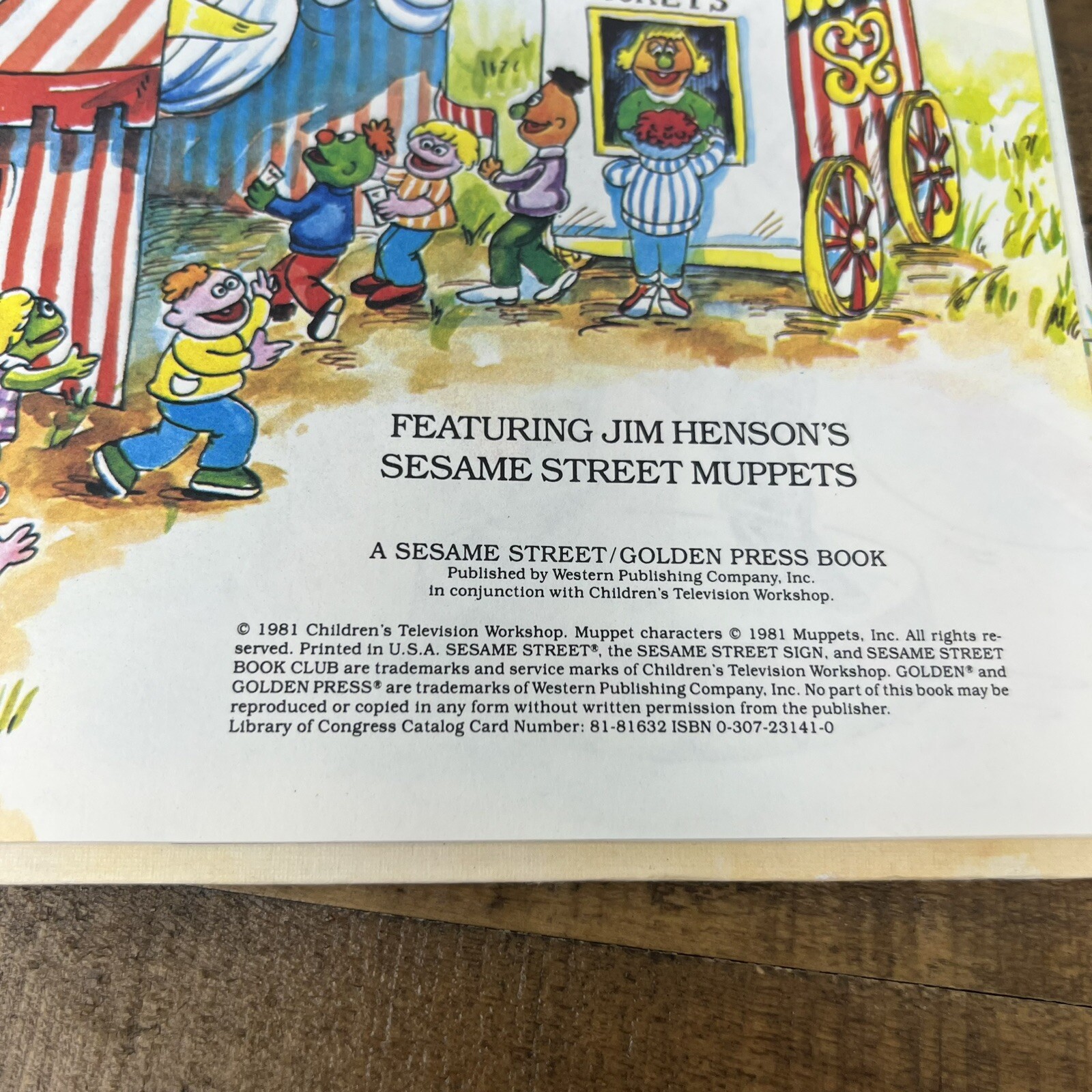 The Sesame Street Book Club Books Lot Of 5 Vintage 1980, 81, 85 Childrens